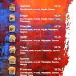 Menu Fuji sushi Tetouan August 2023 523012-854600